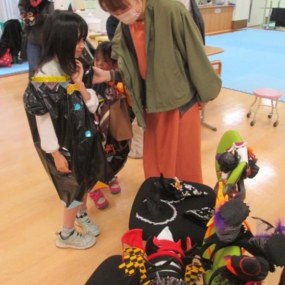 カチューシャも自分で選びました